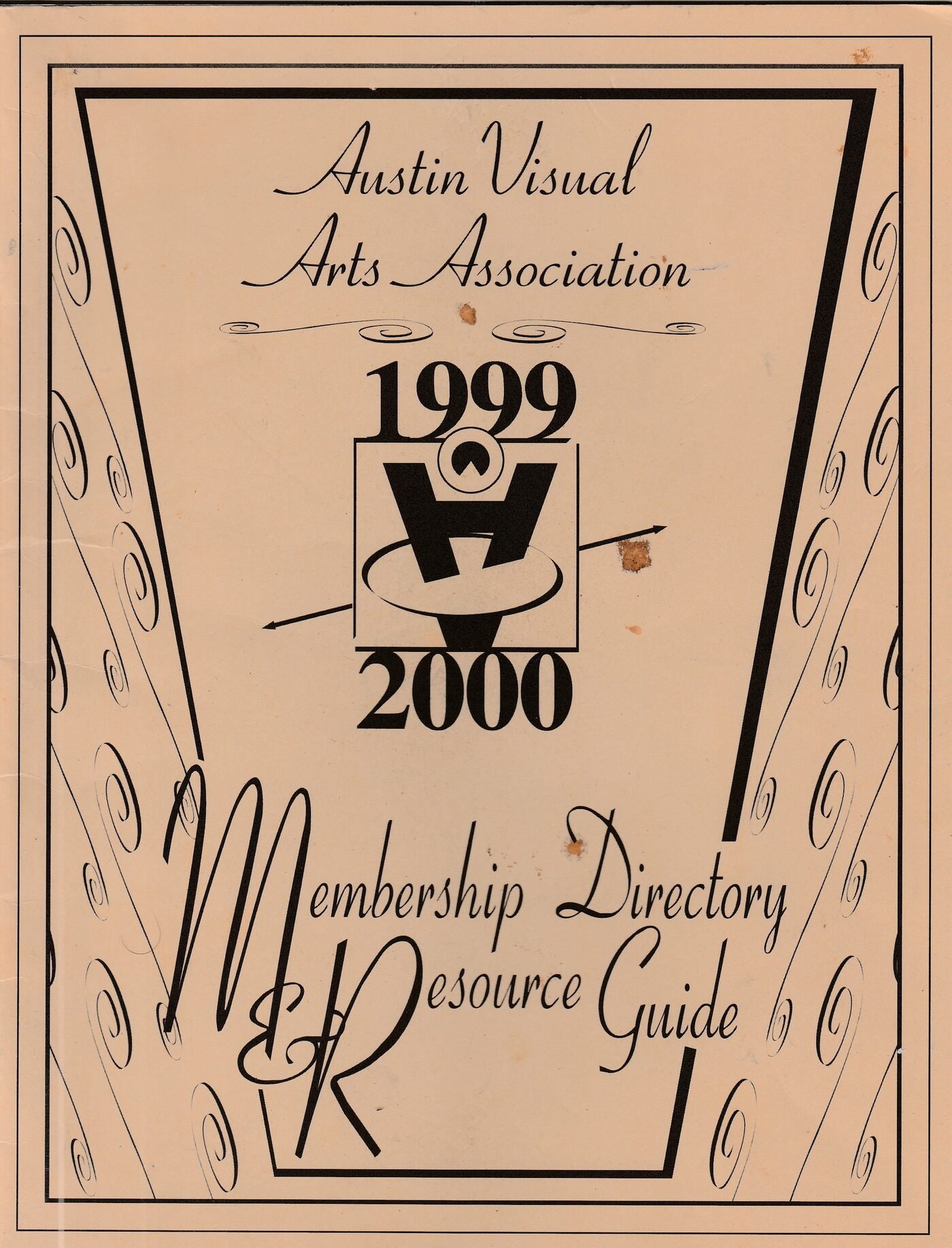 1999–2000 — AVAA Membership Directory cover